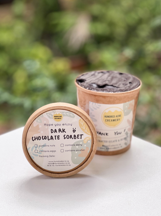 Dark Chocolate Sorbet