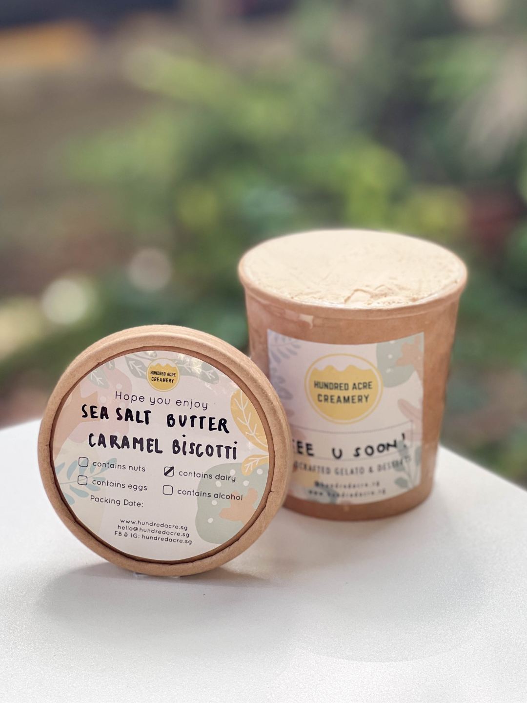 Sea Salt Butter Caramel Biscotti