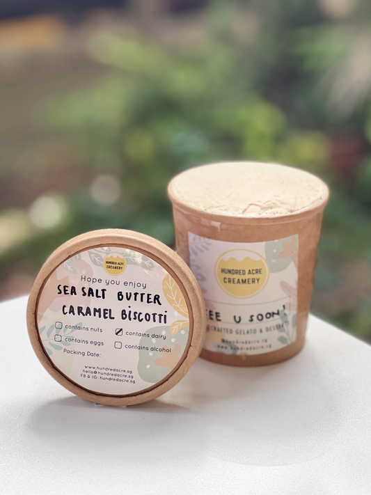 Sea Salt Butter Caramel Biscotti
